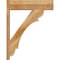 Ekena Millwork Olympic Block Rough Sawn Outlooker, Western Red Cedar, 8"W x 30"D x 38"H OUT08X30X38OLY05RWR - alternate 2